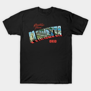 Greetings from Marietta Ohio T-Shirt